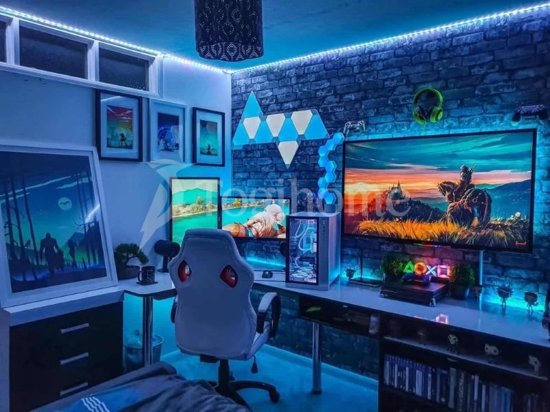 Thiết kế phòng Game chuẩn Fiber Game tại nhà!