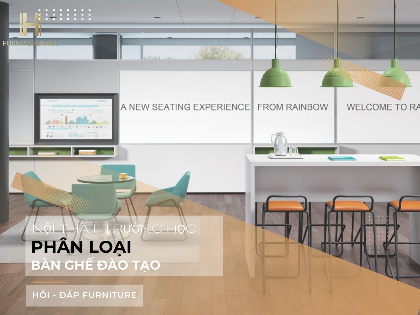 Phân loại bàn ghế đào tạo – Lựa chọn đúng cho không gian học tập & Hội thảo