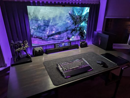 Setup góc làm việc