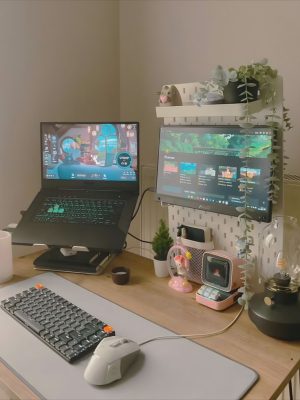 Setup góc làm việc