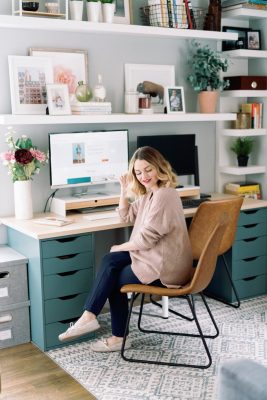 Setup góc làm việc