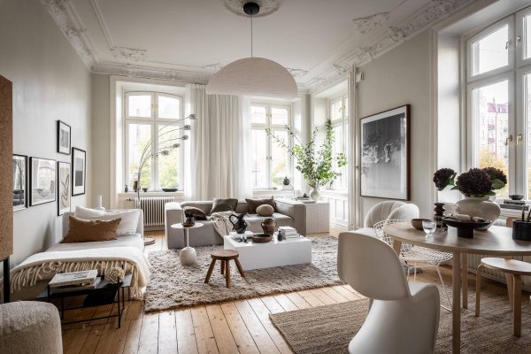 Nội thất phong cách Bắc Âu cho căn hộ 70m²