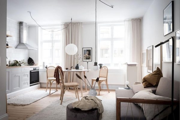 Nội thất phong cách Bắc Âu cho căn hộ 70m²