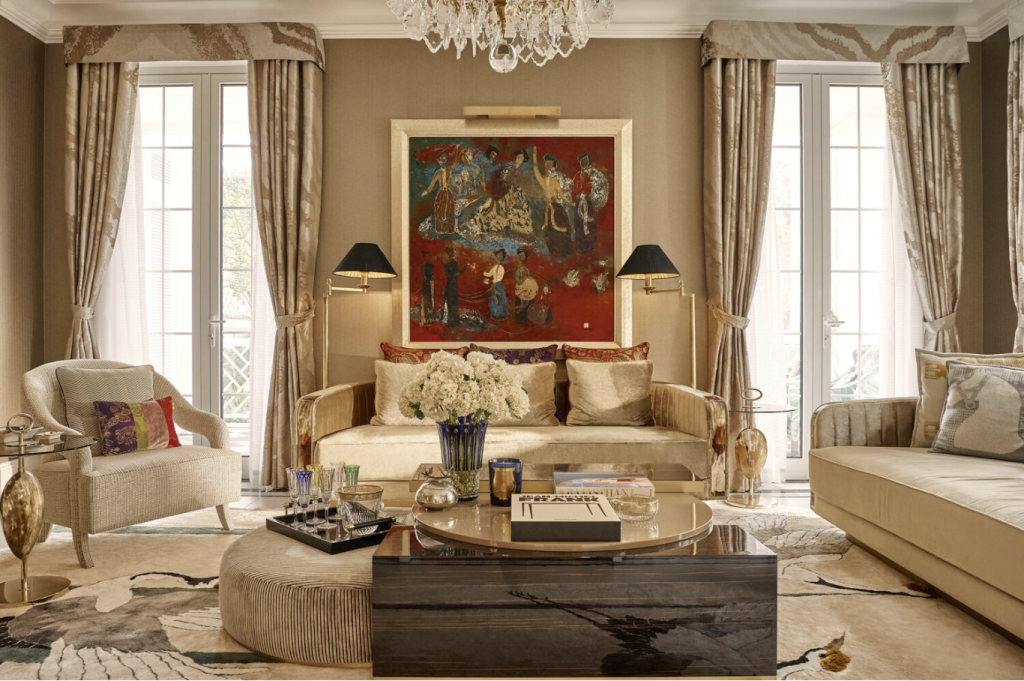 Nội thất phong cách indochine cho biệt thự phố