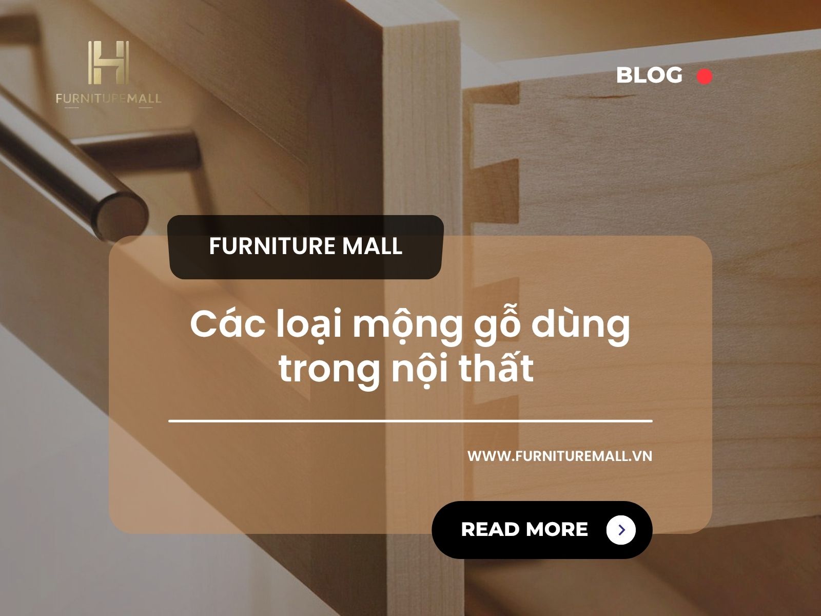 Các loại mộng gỗ dùng trong nội thất – Hiểu đúng để thi công bền đẹp, chuẩn kỹ thuật