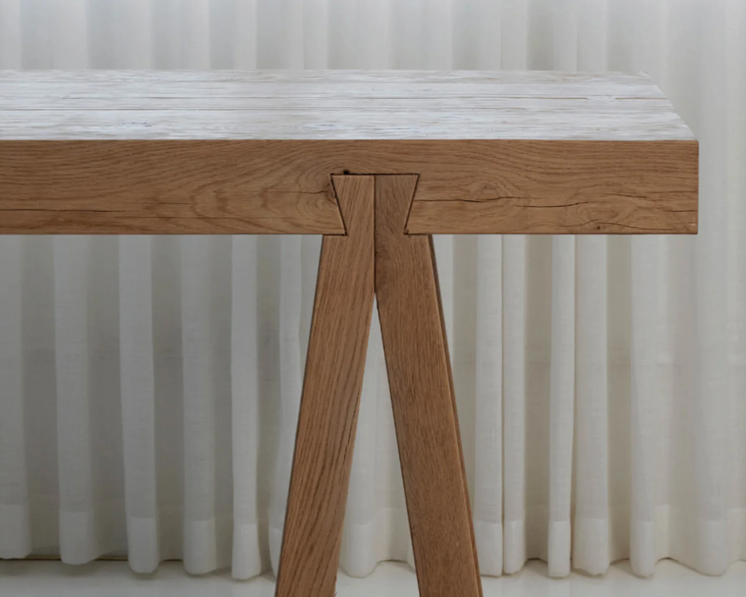 Cách nối gỗ dài làm bàn