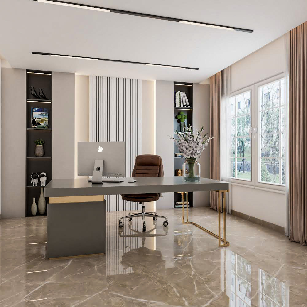 Nội thất văn phòng cho người mệnh kim