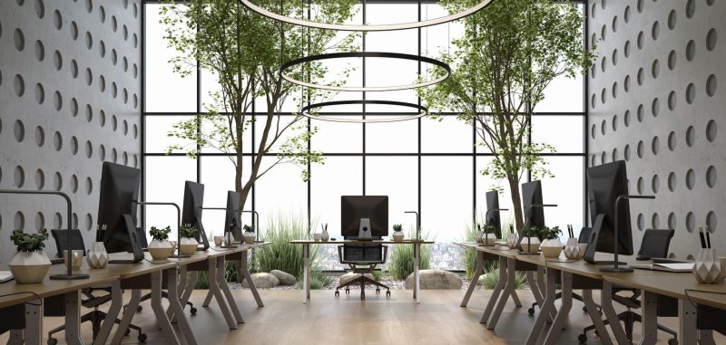 Gợi ý bố trí nội thất theo diện tích Văn phòng nhỏ dưới 50m²